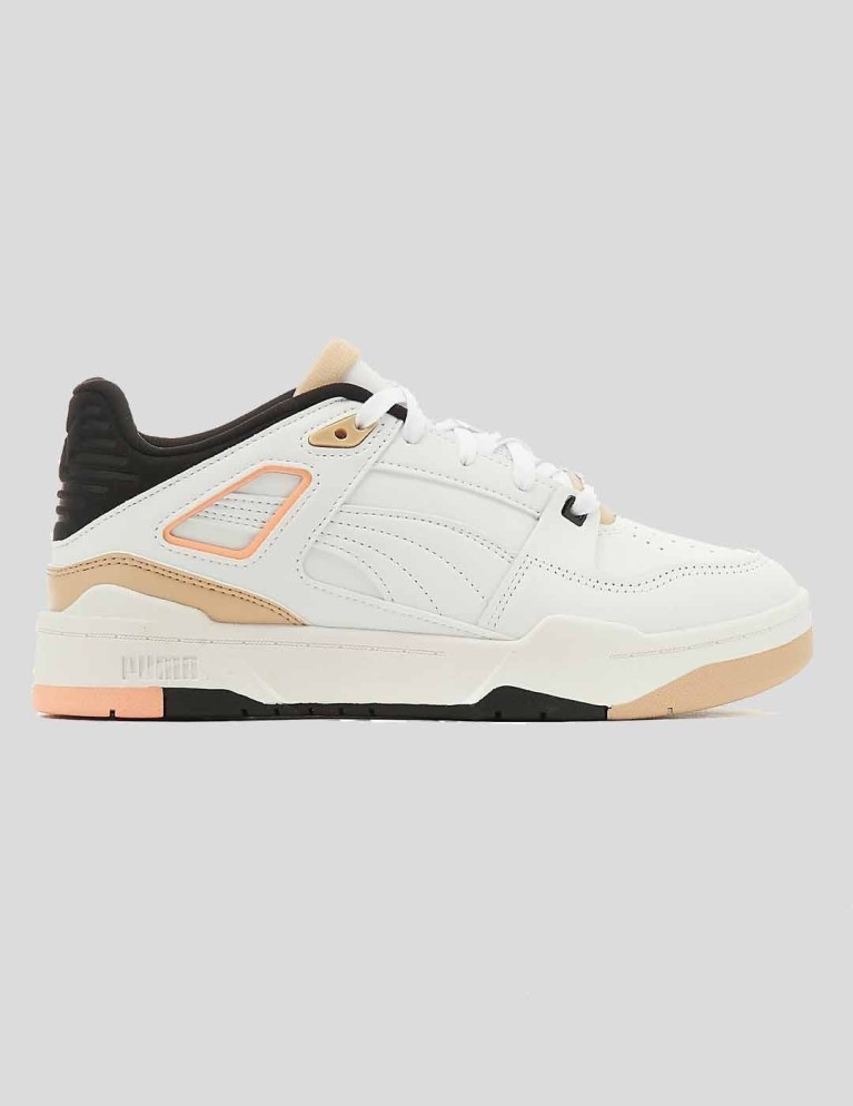 Zapatillas PUMA slipstream retro puma white-puma black-light sand
